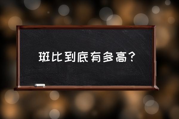 巴哈姆特之怒详细教学 斑比到底有多高？